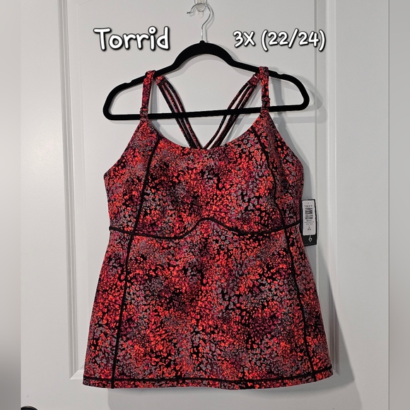 NWT | 3X (22/24) | Torrid | Strappy Back Active Tank - Picture 1 of 12
